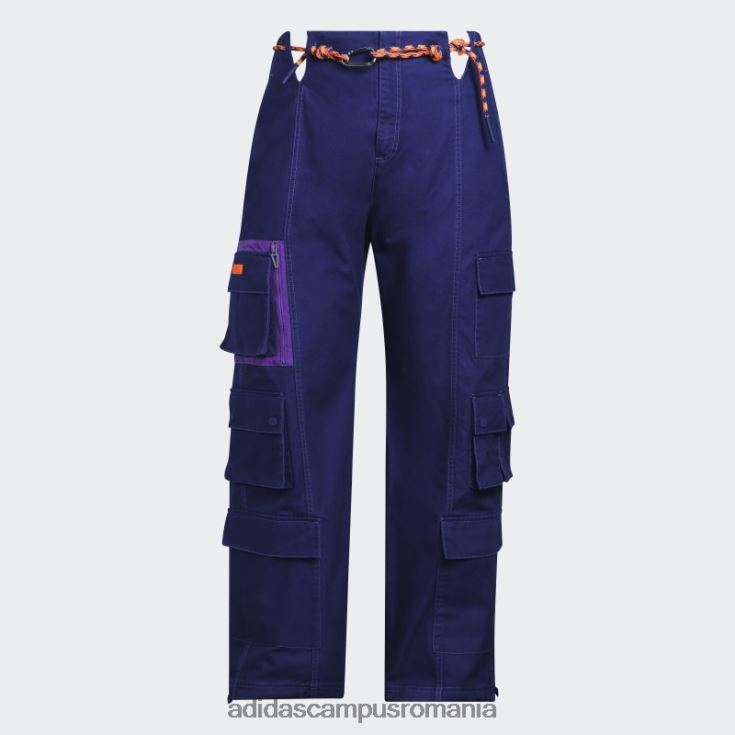 adidas campus romania pantaloni cargo din twill (plus mărime) indigo femei indigo J266N210286