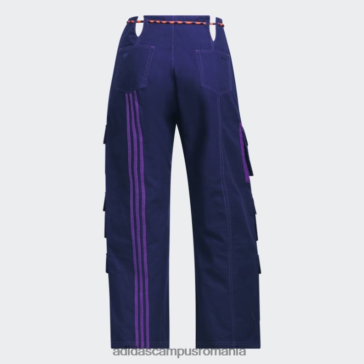 adidas campus romania pantaloni cargo din twill (plus mărime) indigo femei indigo J266N210286