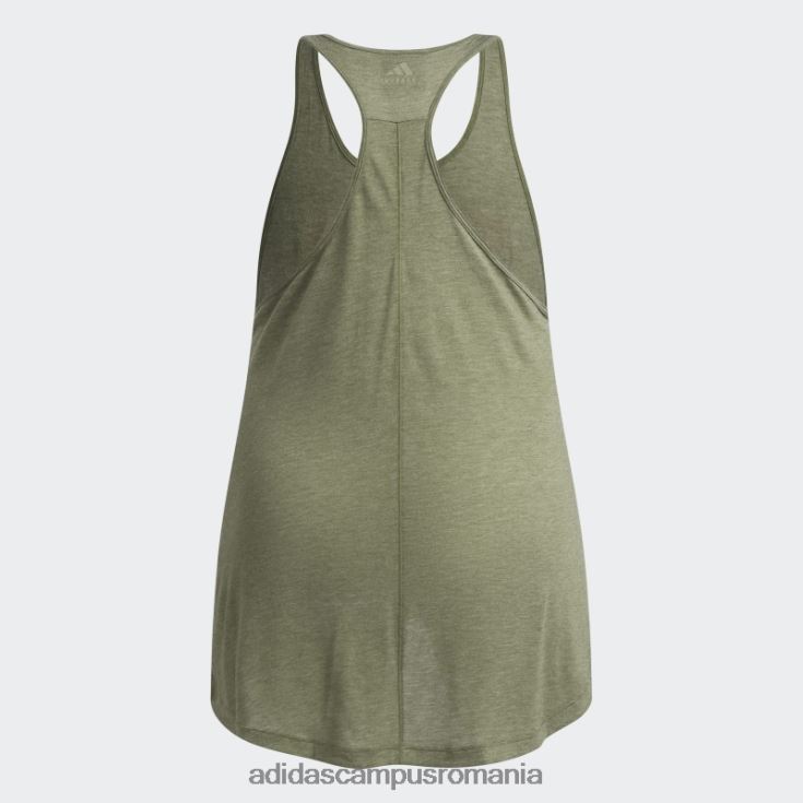 adidas campus romania pine loose tank top (plus size) fierbinte femei pin J266N210138