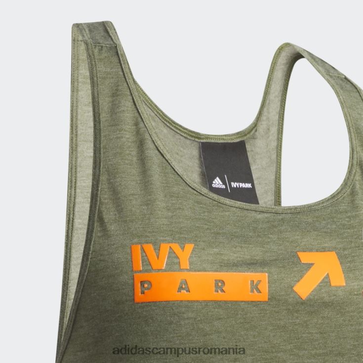 adidas campus romania pine loose tank top (plus size) fierbinte femei pin J266N210138