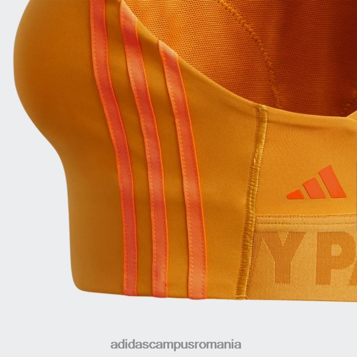 adidas campus romania sutien cu șireturi la spate focus portocaliu femei focus portocaliu J266N216634