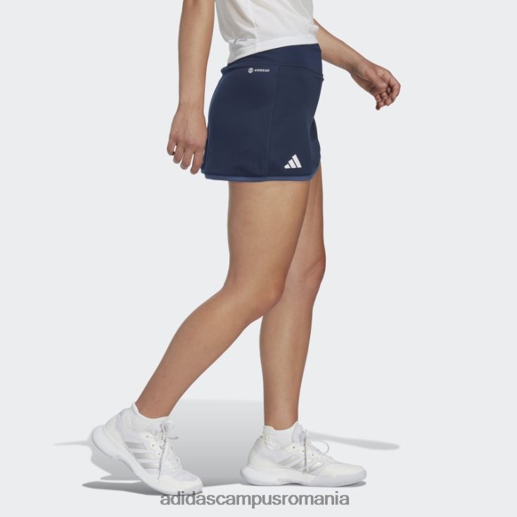 adidas campus romania fustă de tenis club bleumarin femei marina J266N216946