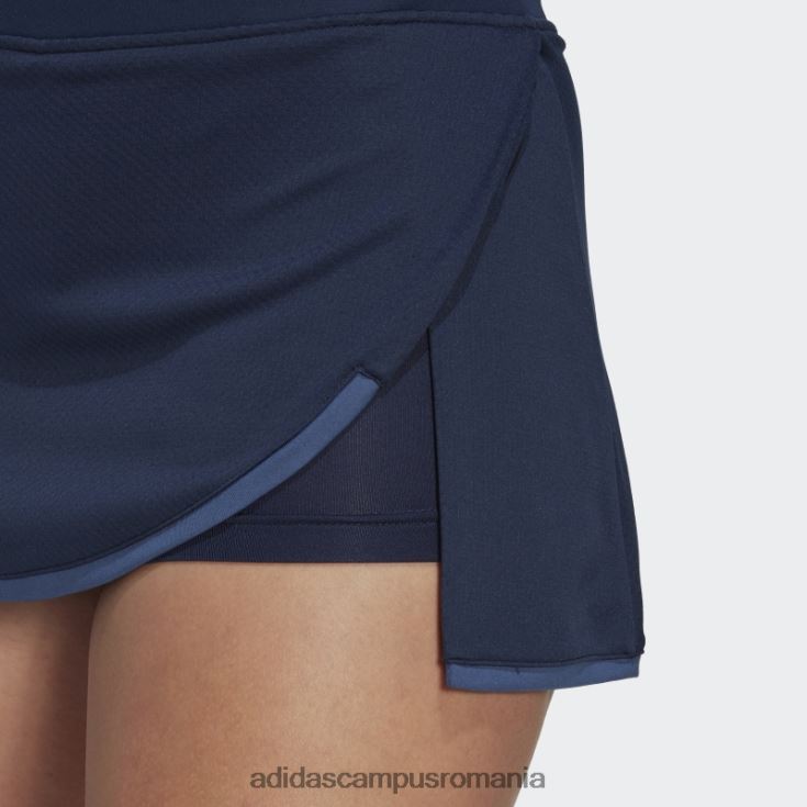 adidas campus romania fustă de tenis club bleumarin femei marina J266N216946