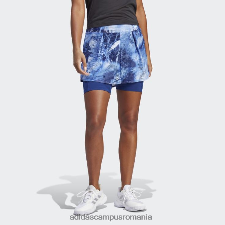 adidas campus romania fustă tenis melbourne victory blue femei multicolor/albastru victorie/alb J266N217247