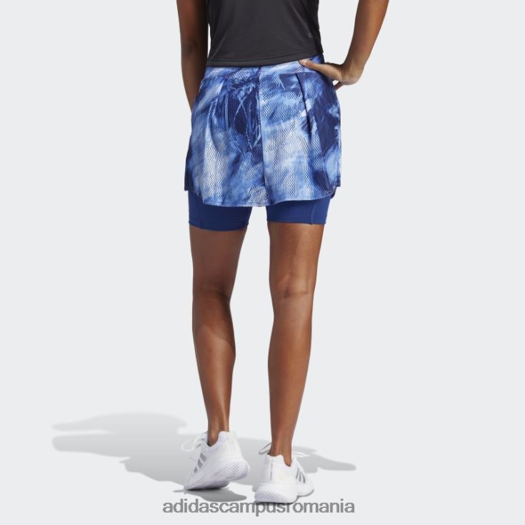 adidas campus romania fustă tenis melbourne victory blue femei multicolor/albastru victorie/alb J266N217247
