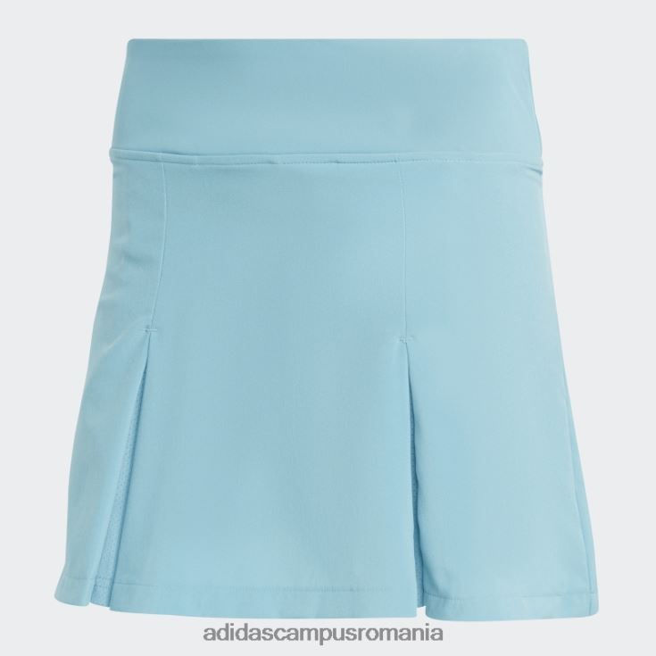 adidas campus romania fusta club tenis plisata albastra femei albastru J266N216825