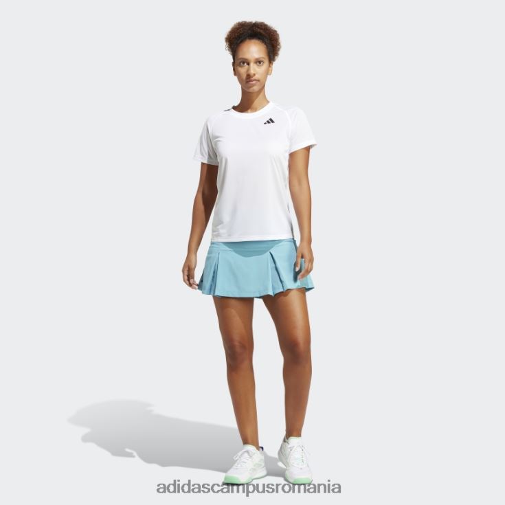 adidas campus romania fusta club tenis plisata albastra femei albastru J266N216825