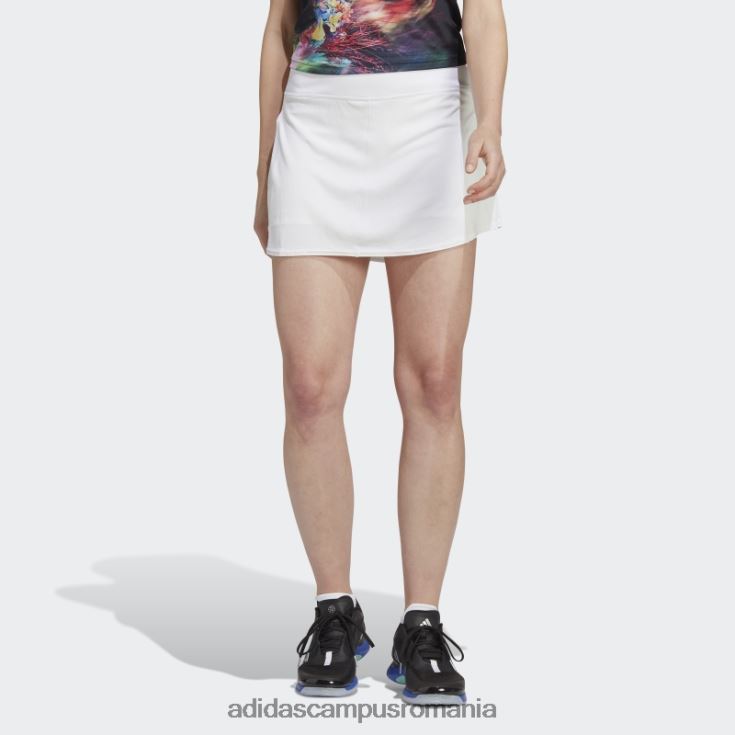 adidas campus romania fusta meci de tenis alb femei alb J266N217240