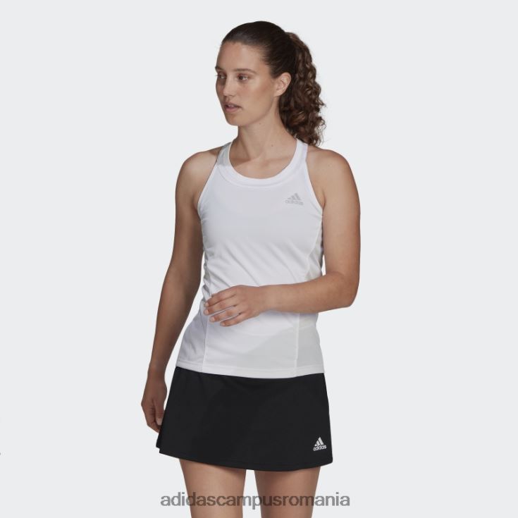 adidas campus romania maiou club tenis alb adidas femei alb/gri J266N210134