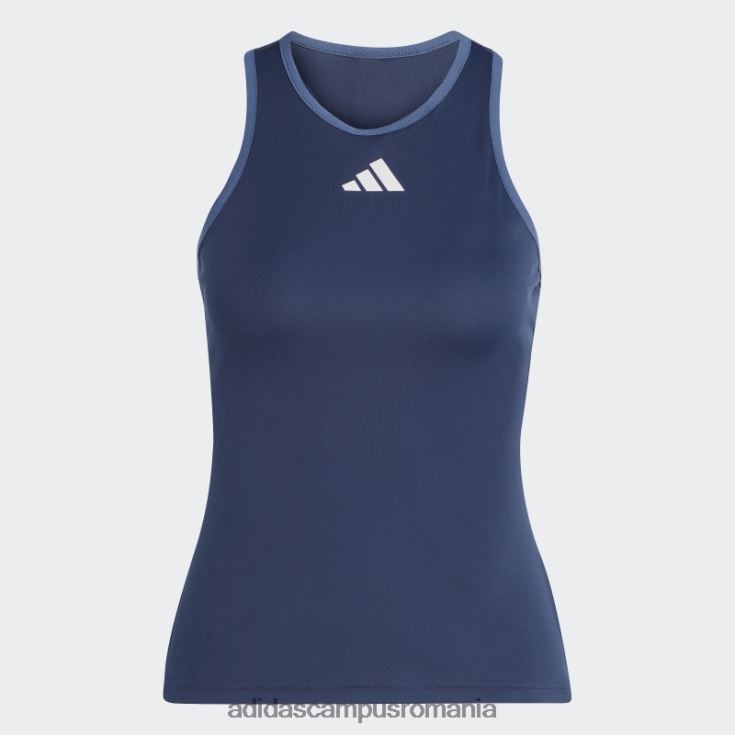 adidas campus romania maiou de tenis club navy femei marina J266N216672