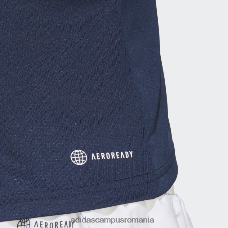 adidas campus romania maiou de tenis club navy femei marina J266N216672