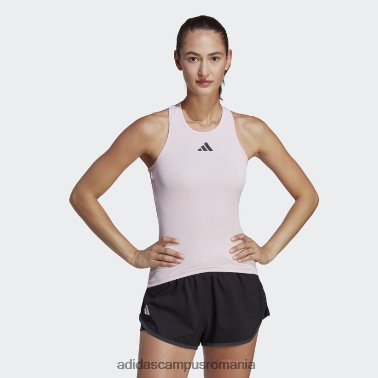 adidas campus romania maiou de tenis club roz femei roz J266N29910