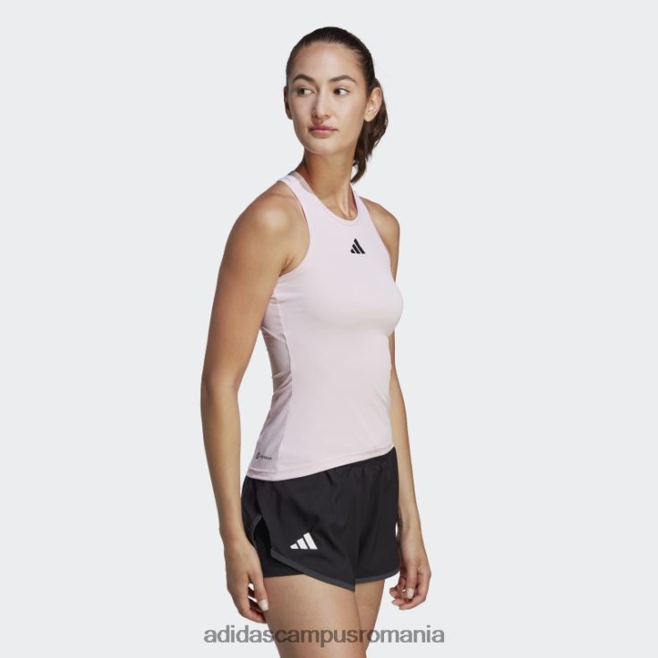 adidas campus romania maiou de tenis club roz femei roz J266N29910
