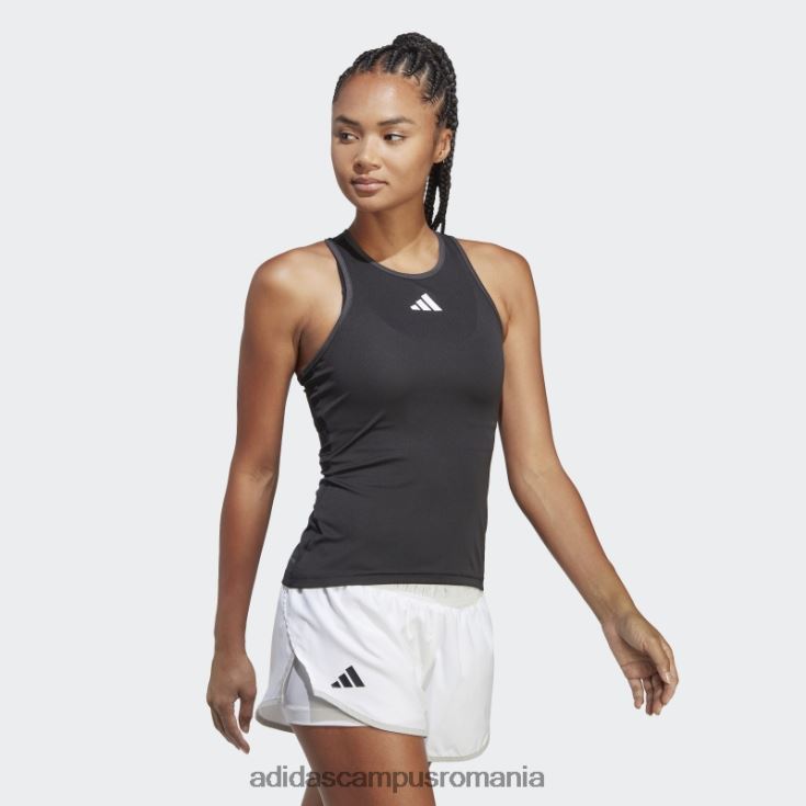 adidas campus romania maiou negru de tenis club femei negru J266N29940