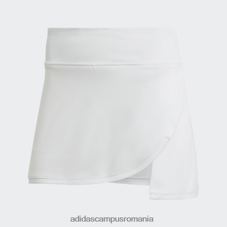 adidas campus romania moda fuste de tenis club alb femei alb J266N22428