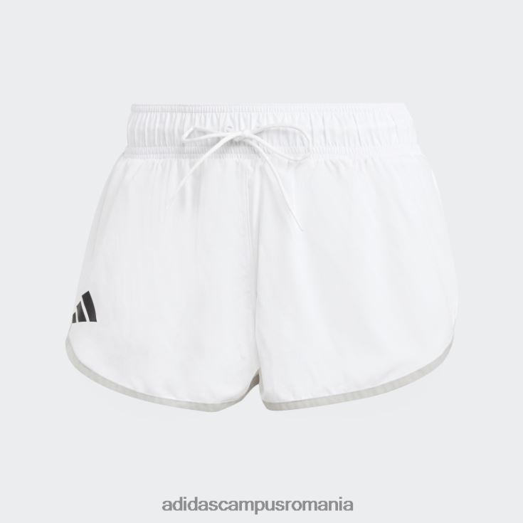 adidas campus romania pantaloni scurți de tenis club alb fashion femei alb J266N210049