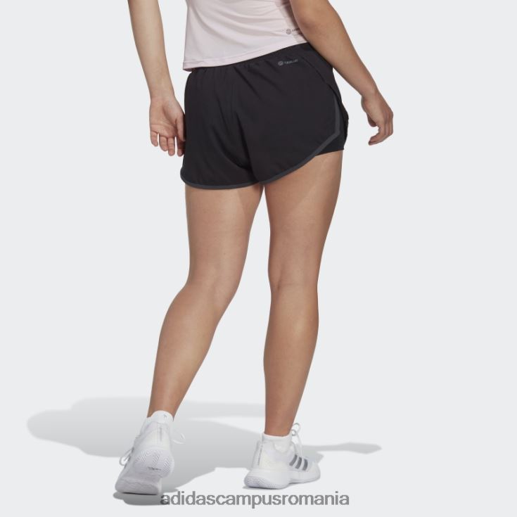 adidas campus romania pantaloni scurți de tenis club negru fashion femei negru J266N210014