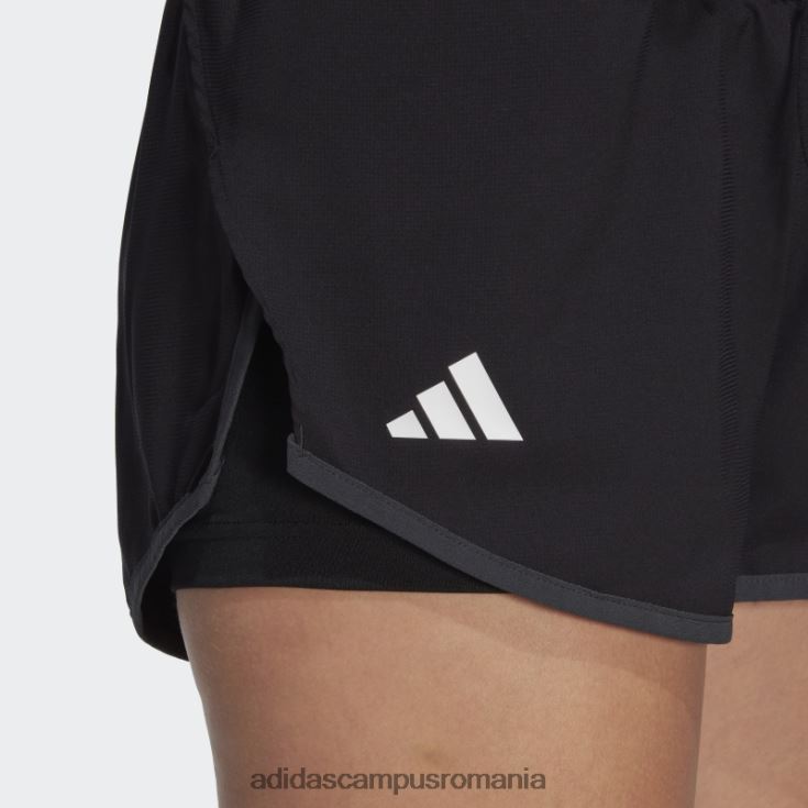 adidas campus romania pantaloni scurți de tenis club negru fashion femei negru J266N210014