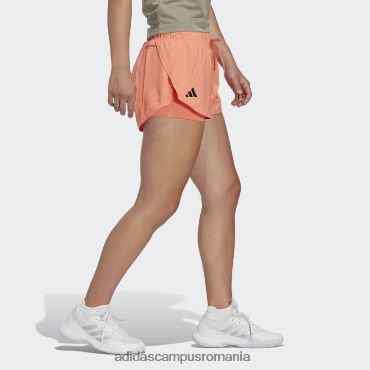 adidas campus romania pantaloni scurți de tenis coral club adidas femei coral J266N210131