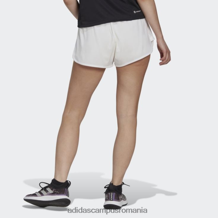 adidas campus romania pantaloni scurți de tenis de club alb femei alb J266N210240