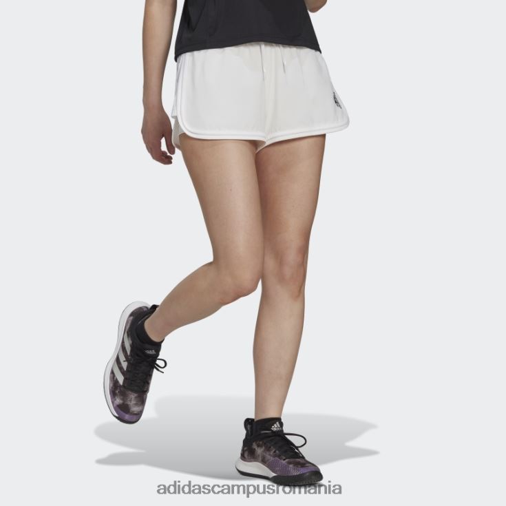 adidas campus romania pantaloni scurți de tenis de club alb femei alb J266N210240