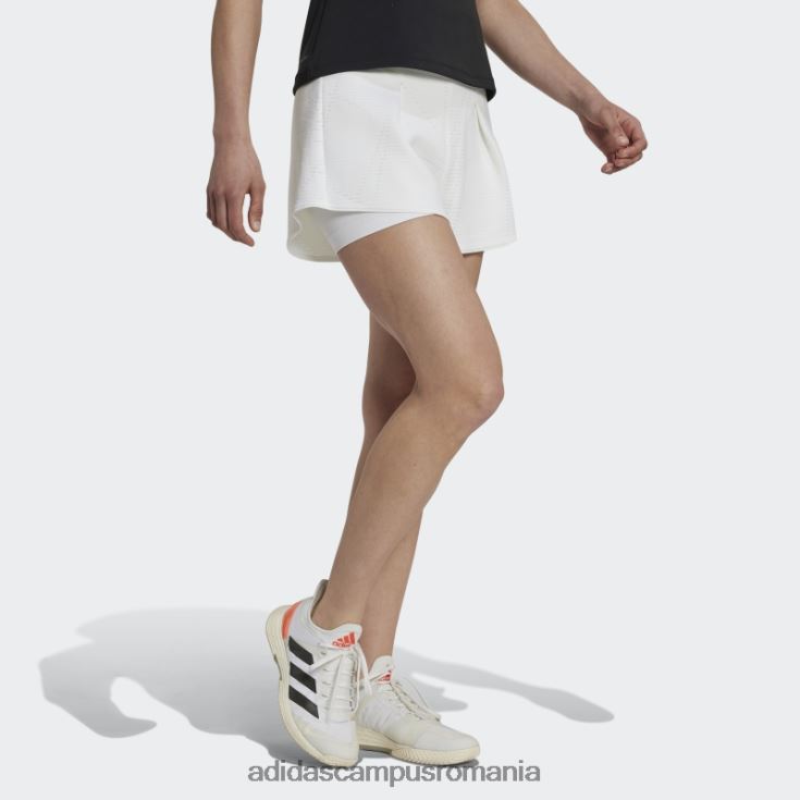 adidas campus romania pantaloni scurți tenis london alb femei alb J266N22773