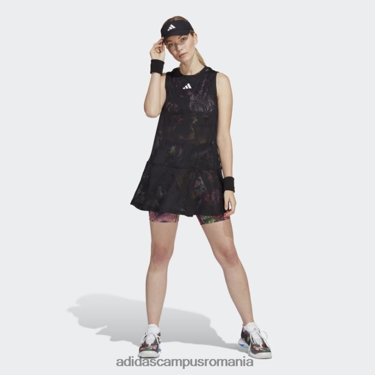 adidas campus romania rochie tenis melbourne neagra adidas femei negru/multicolor J266N217070