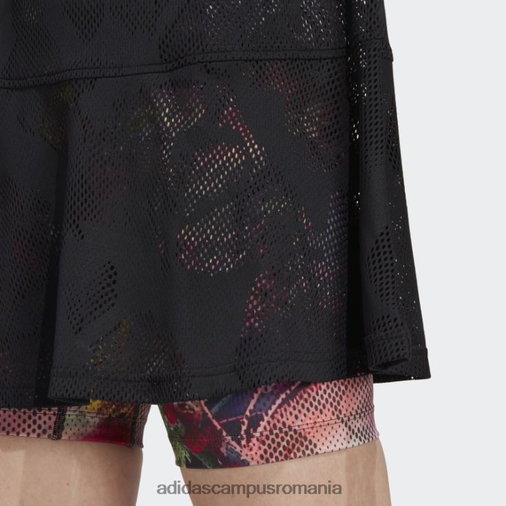 adidas campus romania rochie tenis melbourne neagra femei negru/multicolor J266N29992
