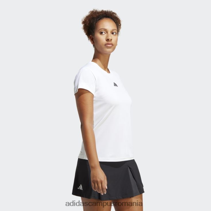 adidas campus romania tricou alb de tenis freelift femei alb J266N217068