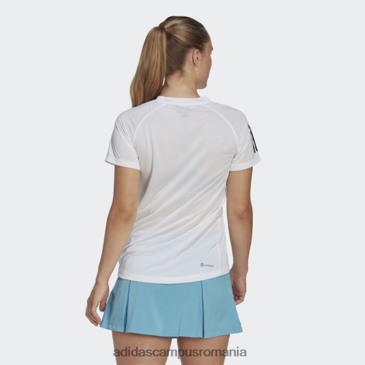 adidas campus romania tricou de tenis club alb fashion femei alb J266N217233