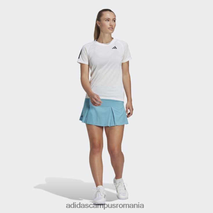 adidas campus romania tricou de tenis club alb fashion femei alb J266N217233