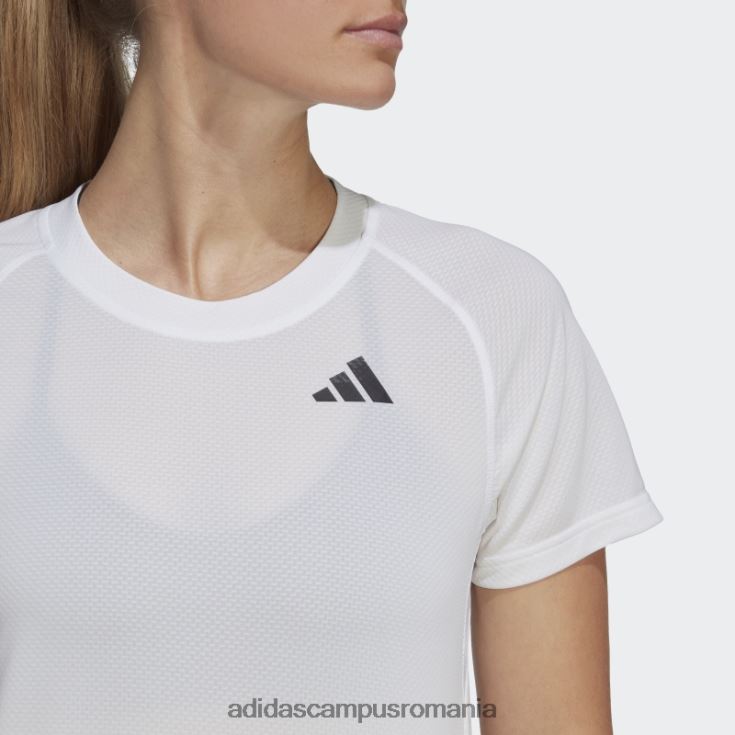 adidas campus romania tricou de tenis club alb fashion femei alb J266N217233