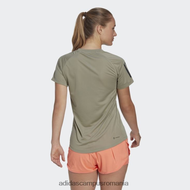adidas campus romania tricou de tenis club argintiu pebble femei pietricica de argint J266N210045
