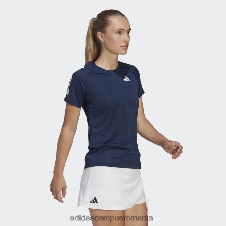 adidas campus romania tricou de tenis club navy femei marina J266N217272