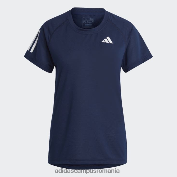 adidas campus romania tricou de tenis club navy femei marina J266N217272