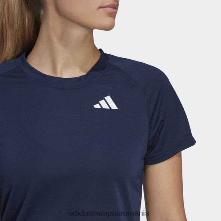 adidas campus romania tricou de tenis club navy femei marina J266N217272