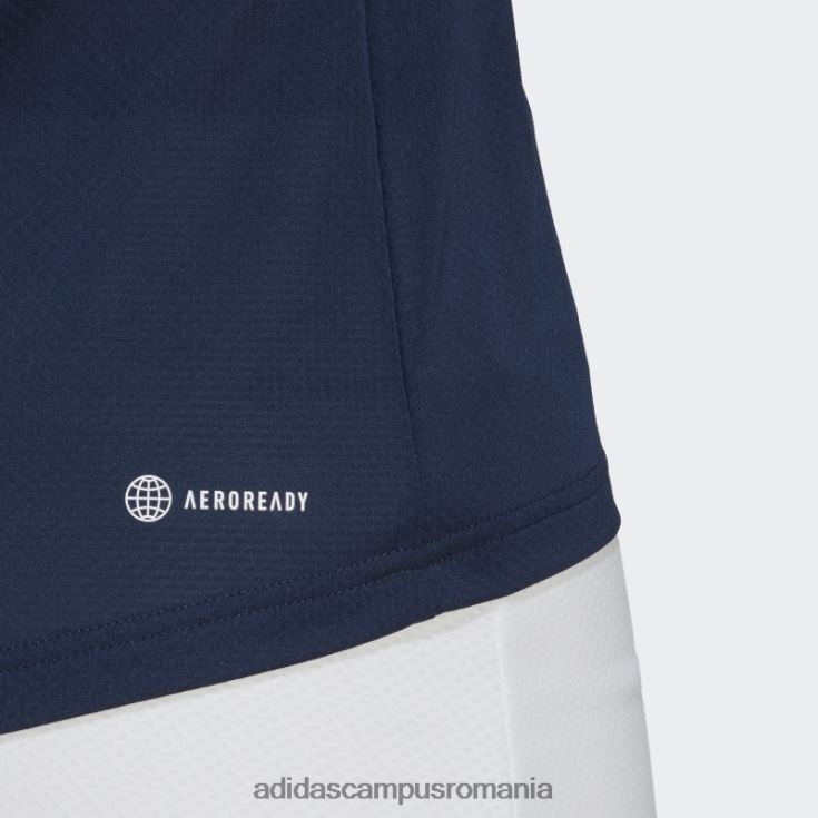 adidas campus romania tricou de tenis club navy femei marina J266N217272