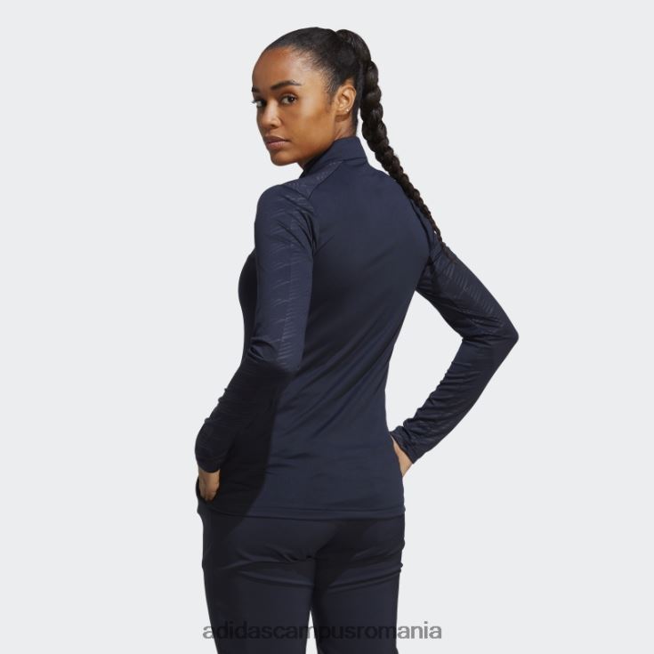 adidas campus romania T-shirt cu mânecă lungă cu jumătate de fermoar terrex cu cerneală femei cerneală J266N29986