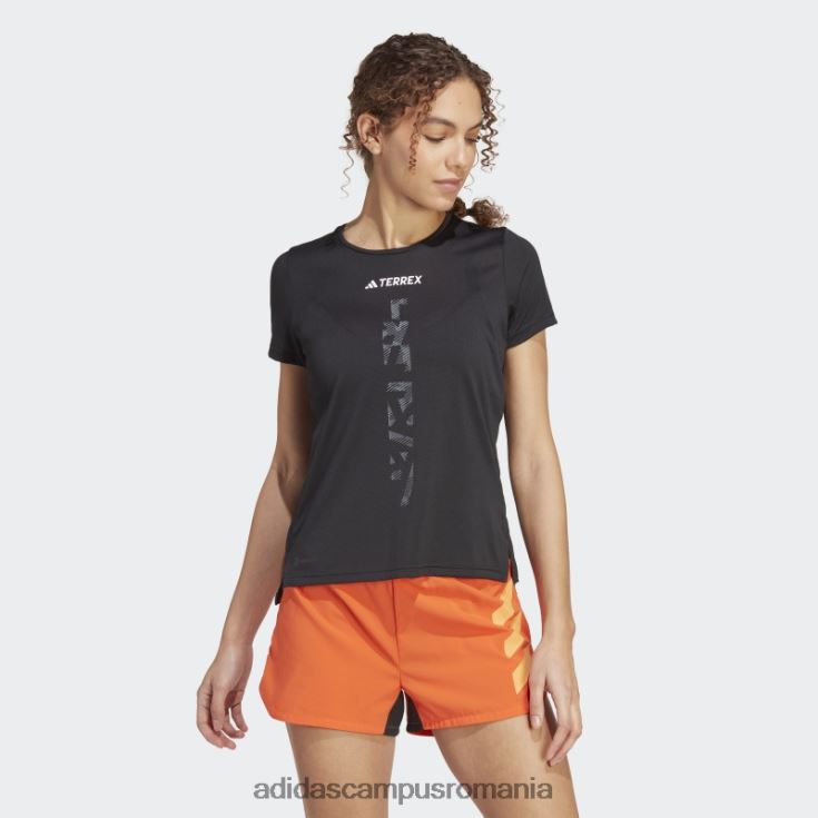 adidas campus romania Tricou de alergare terrex agravic negru femei negru J266N210099