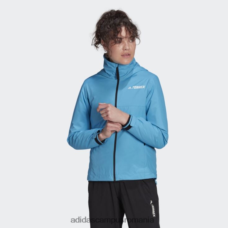 adidas campus romania app sky rush terrex multi rain.rdy primegreen jachetă de ploaie cu două straturi femei aplicația sky rush J266N217297