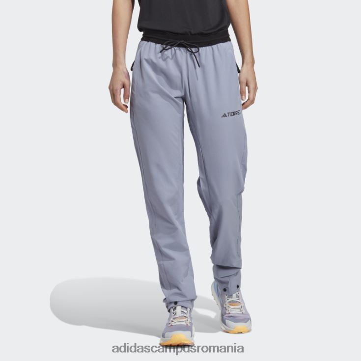 adidas campus romania argintiu violet terrex liteflex pantaloni de trening drumeții femei violet argintiu J266N216996