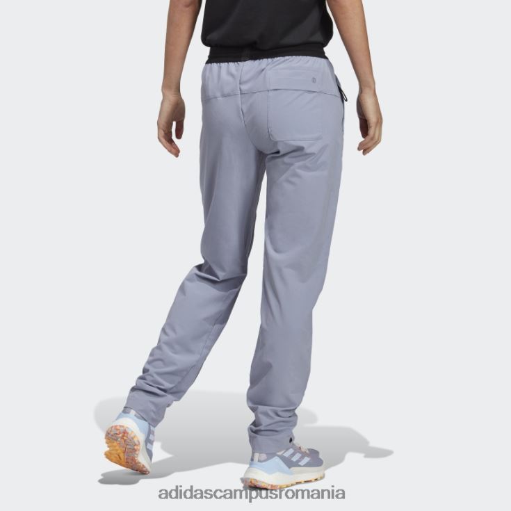 adidas campus romania argintiu violet terrex liteflex pantaloni de trening drumeții femei violet argintiu J266N216996