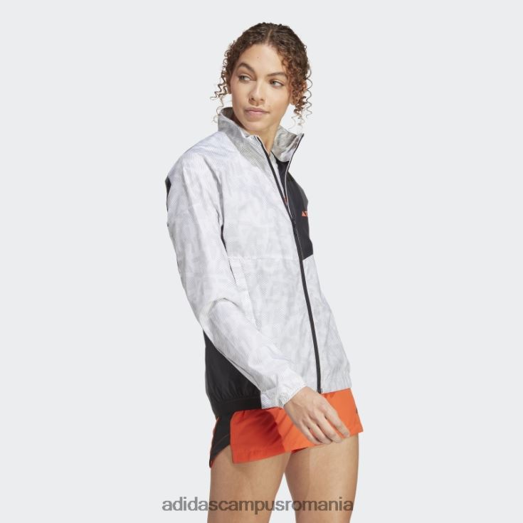 adidas campus romania fashion terrex trail running windbreaker gri femei alb/gri J266N217027