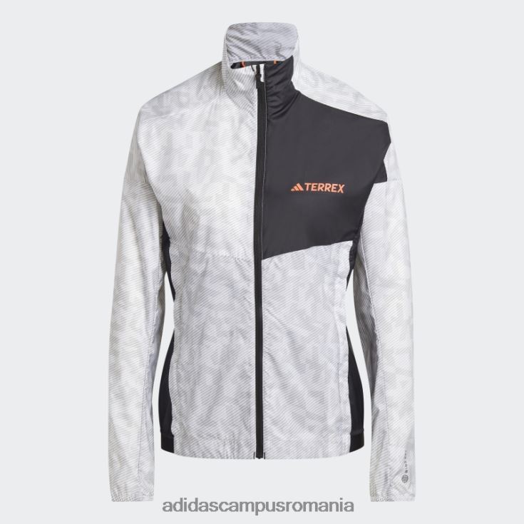 adidas campus romania fashion terrex trail running windbreaker gri femei alb/gri J266N217027