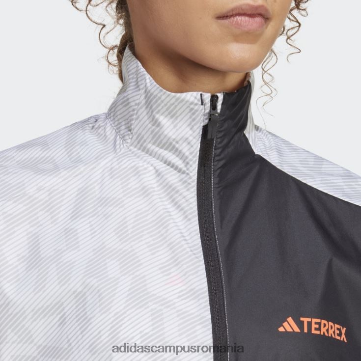 adidas campus romania fashion terrex trail running windbreaker gri femei alb/gri J266N217027