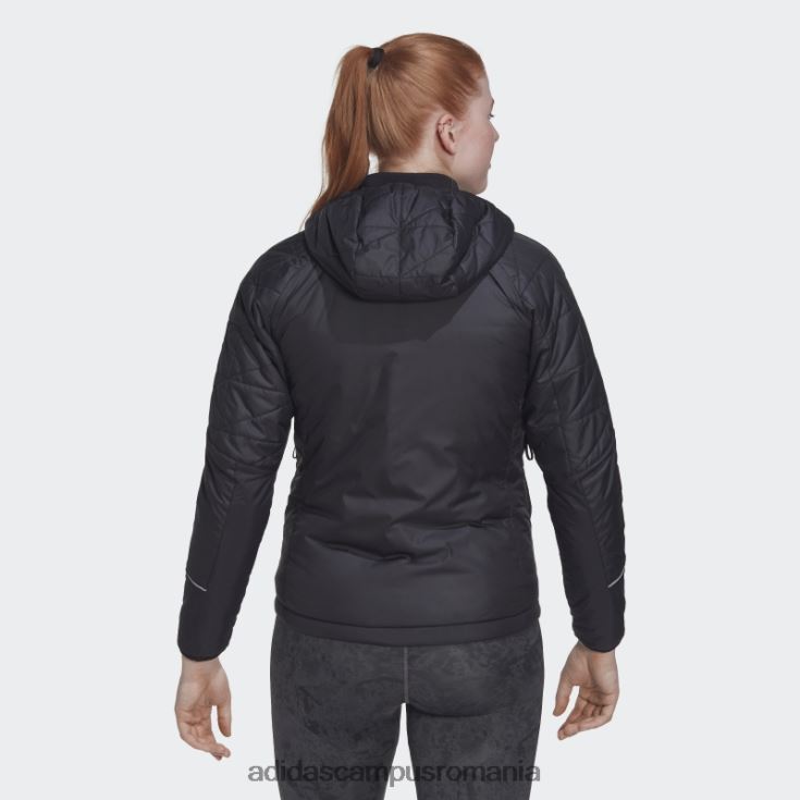 adidas campus romania geacă cu glugă izolată terrex neagră adidas femei negru J266N217334