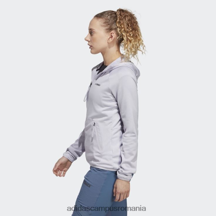 adidas campus romania geacă de drumeție terrex tech flooce light cu glugă, argintiu femei zori argintii J266N210010