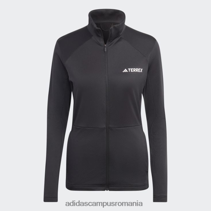 adidas campus romania geacă fleece terrex multi fermoar neagră femei negru J266N217228