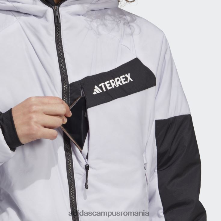 adidas campus romania geacă terrex techrock stretch primaloft cu glugă argintiu adidas femei zori de argint/nisip J266N217202