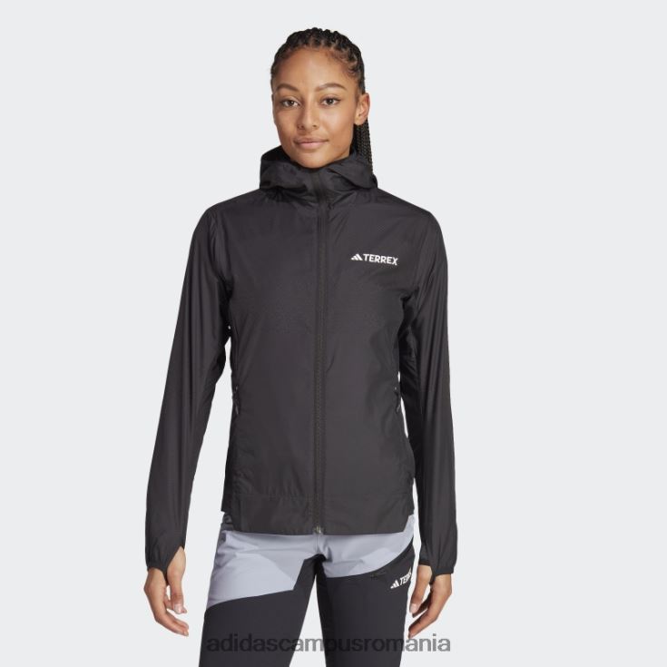 adidas campus romania geaca de vant neagra terrex xperior windweave femei negru J266N217080